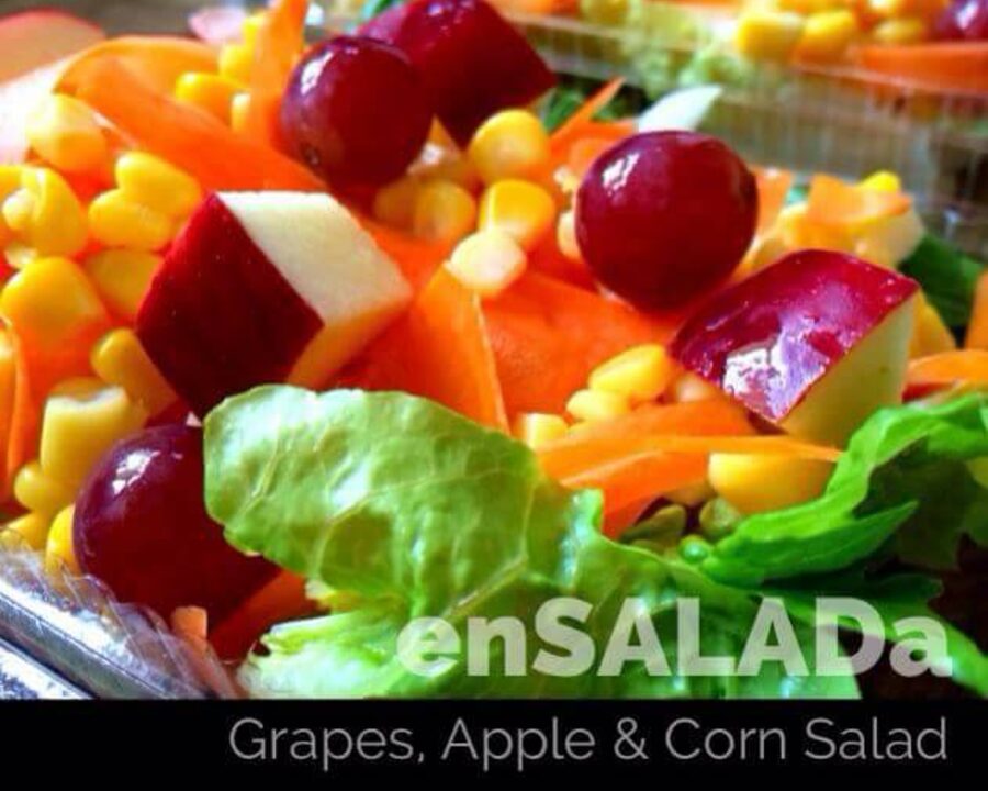 Mango Mandarin Salad with Sesame Ginger Dressing